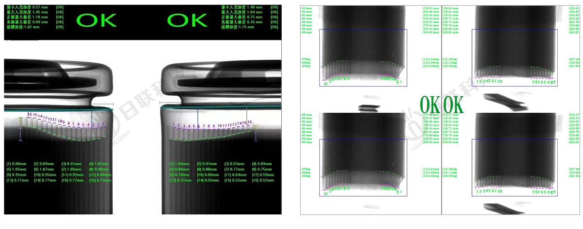 日联X-ray锂电池检测图