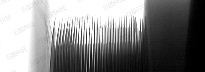 日联科技动力叠片电池检测图像